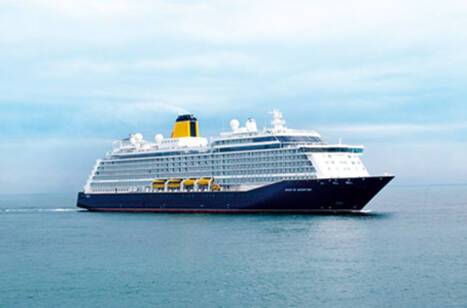 Spirit of Adventure at sea