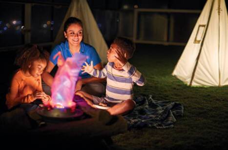 Children enjoying Camp at Sea on a Celebrity Cruises holiday
