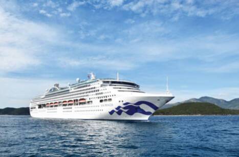 Sun Princess, Princess Cruises, at sea