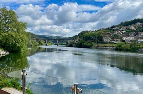 A view of the Douro River from Porto