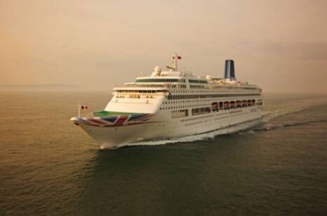 P&O Cruises, Oriana, at sea
