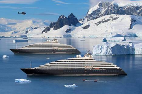 Scenic Eclipse II in Antarctica