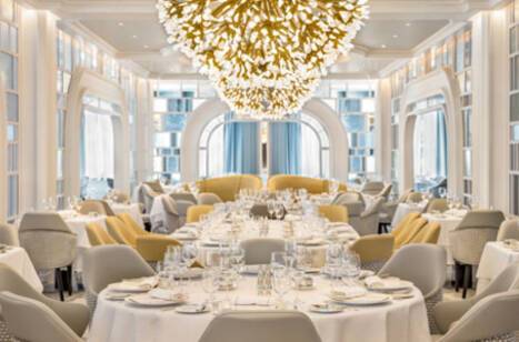Dining room aboard Vista, Oceania Cruises