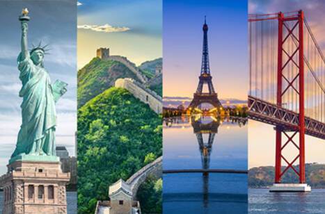 A list of the most famous landmarks | ROL Cruise Blog