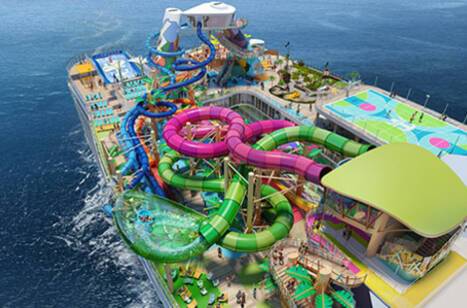 A render of Icon of the Seas