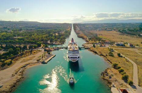 Braemar, Corinth Canal