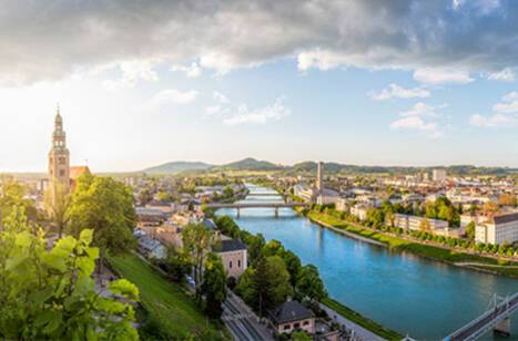 A panoramic view of Vienna