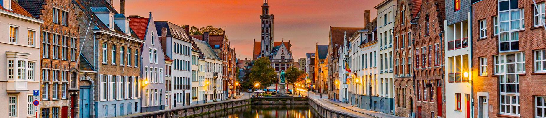 A view of Bruges, Belgium