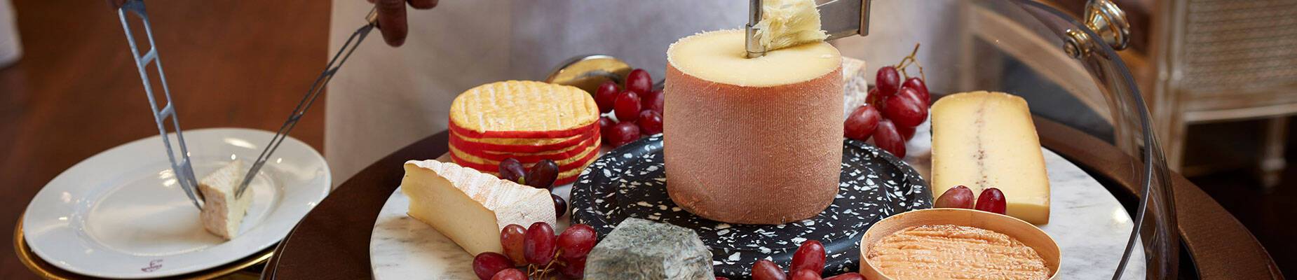 The cheese trolley in Jacques