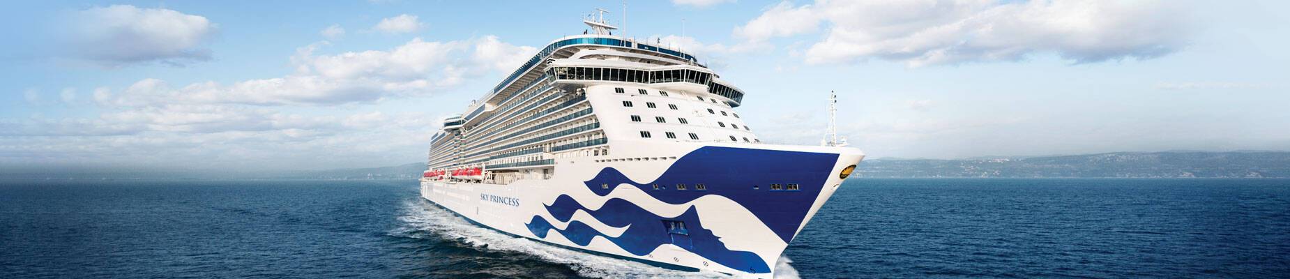 Sky Princess, Princess Cruises, at sea