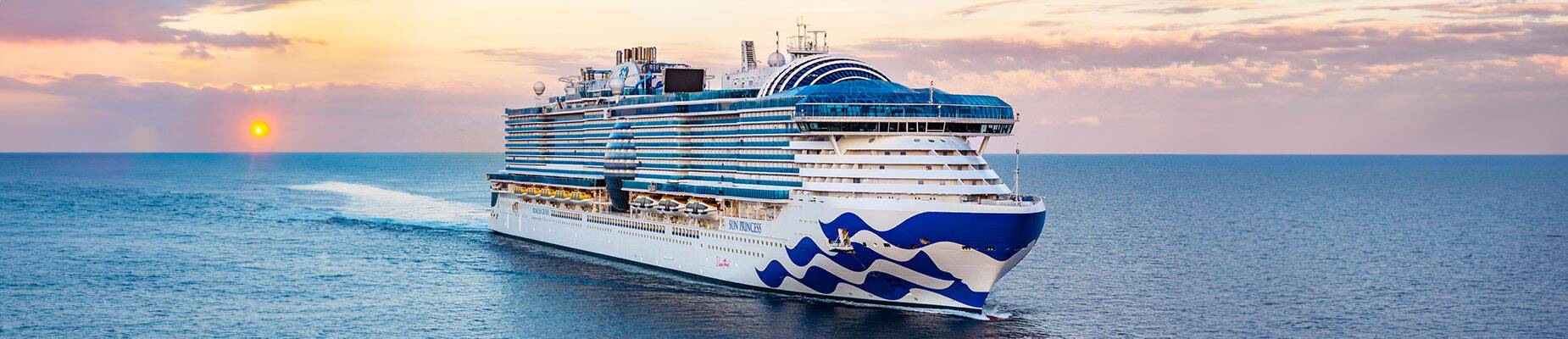 Sun Princess at sea