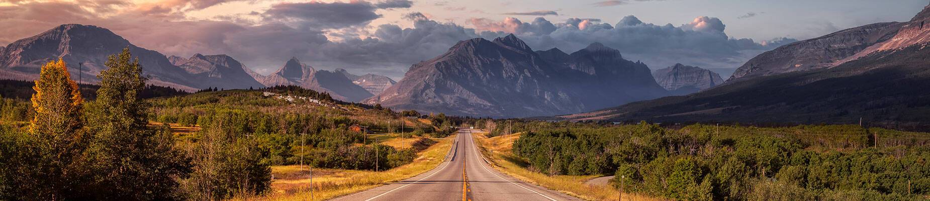 View of the Rocky Mountains