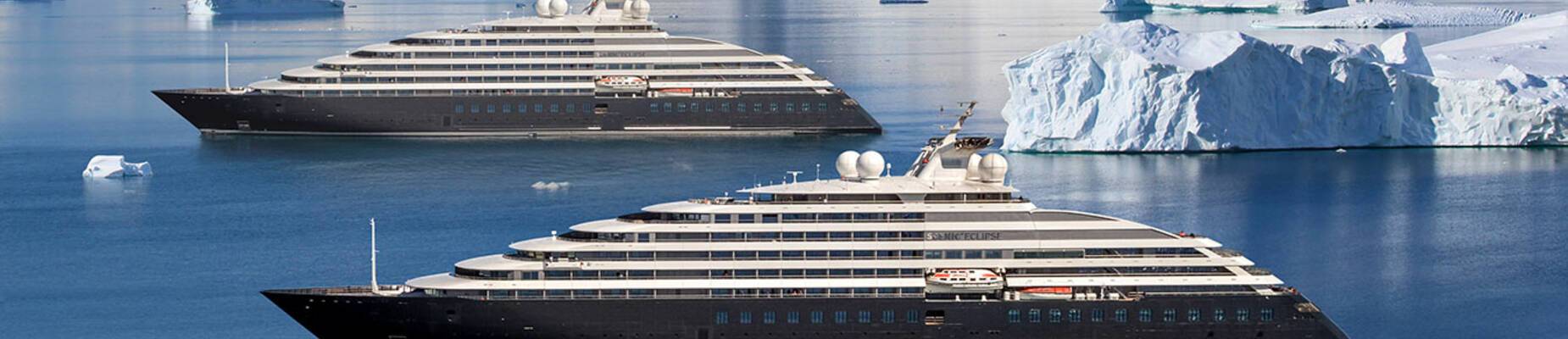 Scenic Eclipse II in Antarctica