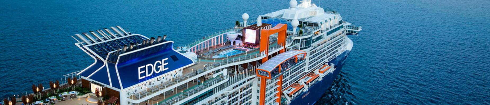 Celebrity Edge at sea