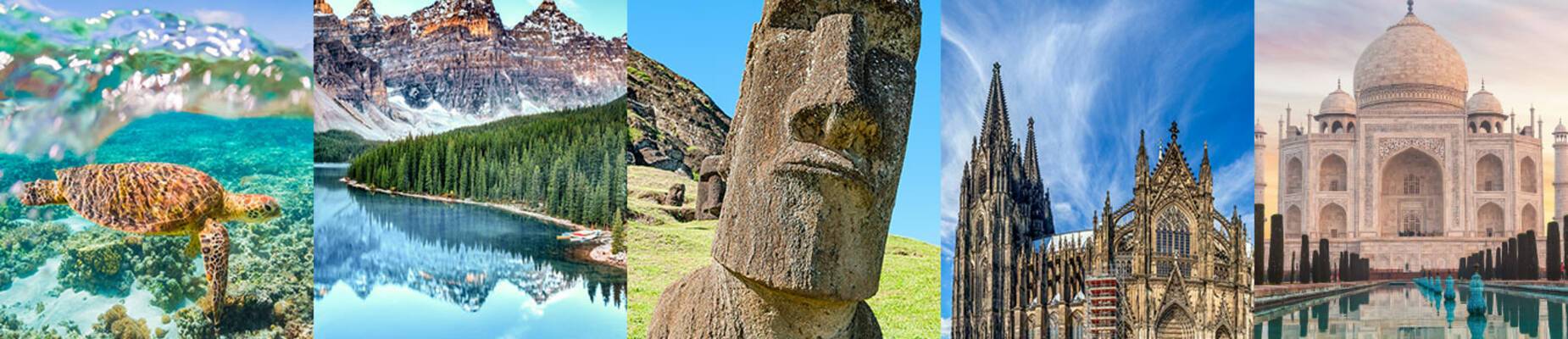 5 UNESCO World Heritage sites