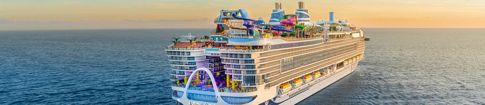 Icon of the Seas at sea