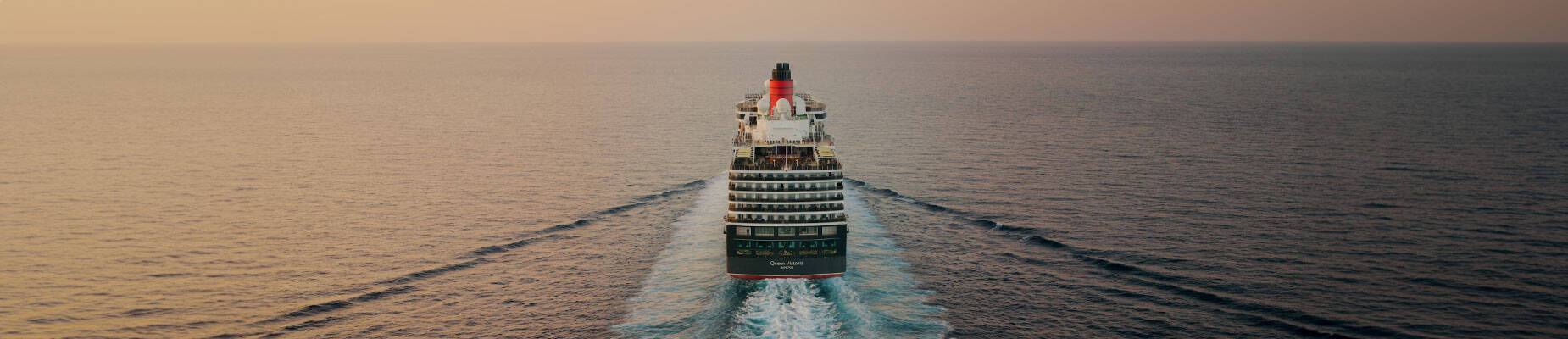 Queen Victoria at sea