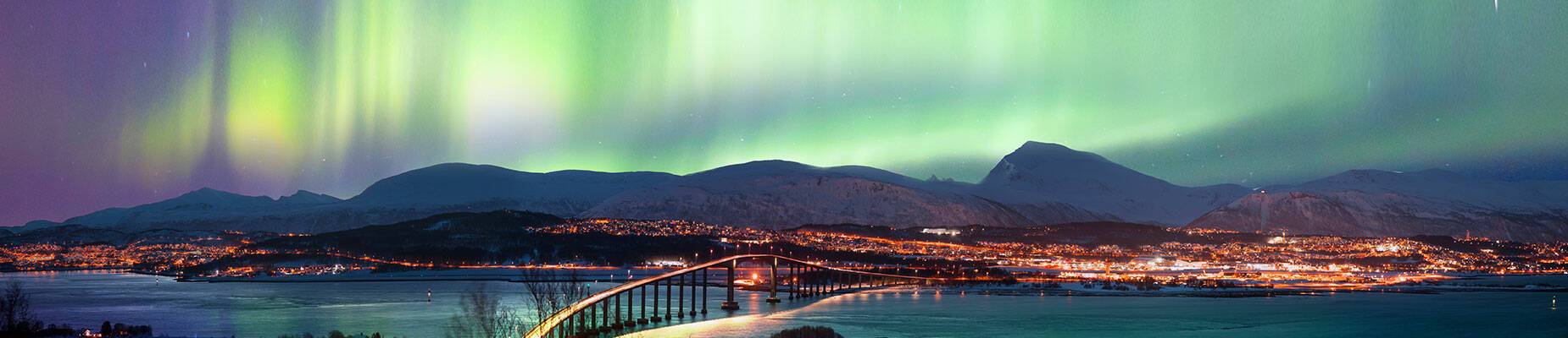 The Northern Lights over Tromso