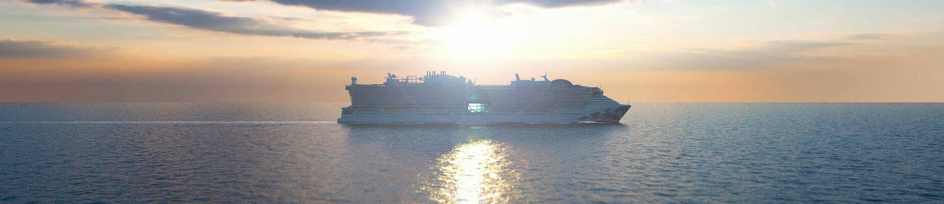 Sun Princess at sea