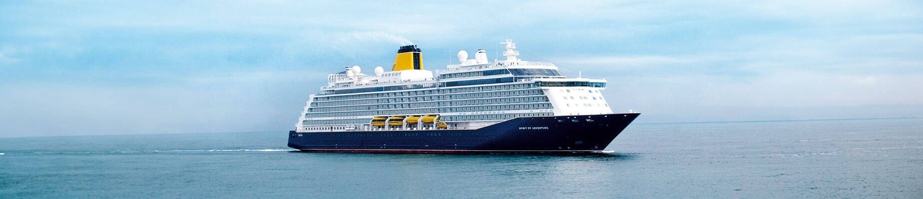 Spirit of Adventure at sea