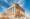 Panoramic image of Parthenon temple in Athens on a bright day.