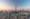 Panoramic image of Downtown Dubai at sunset