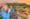 A view of Athens with an overlay image of Sally Gunnell