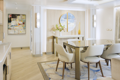 Sky Suite Dining Area, Sun Princess, Princess Cruises