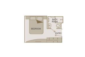 Standard Suite Floor Plan, Scenic Diamond