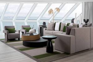 Iconic Suite living area, Celebrity Ascent
