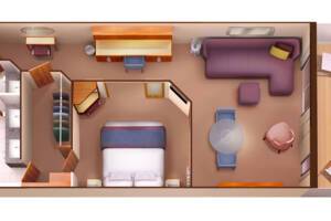 Penthouse Suite Floorplan