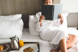 Room serivce in Concierge Class Stateroom on Celebrity Edge