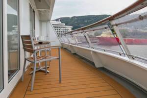 Owners Suite (MX), Balcony, MS Spitsbergen