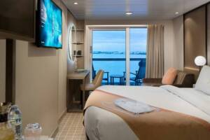 Aqua Class Stateroom, Celebrity Millennium