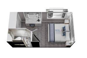 Solo Ocean View Floor Plan, Regatta, Oceania