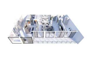 Penthouse Suite floor plan, Celebrity Apex