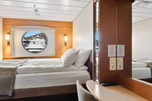 Polar Outside Cabin (O2D), MS Trollfjord, Huritgruten