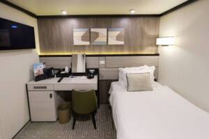 Single Inside Bedroom, Britannia, P&O Cruises