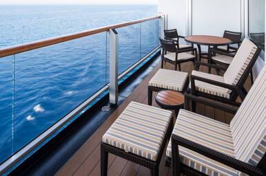 Neptune Suite Balcony, Noordam
