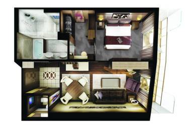 The Haven Owner's Suite, Norwegian Escape