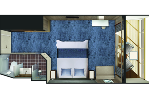 Sail Away Balcony Stateroom Floor Plan, Norwegian Spirit