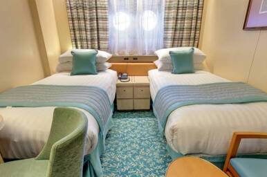 Ocean View Cabin with Porthole Bedroom, Bolette, Fred. Olsen Cruise Lines