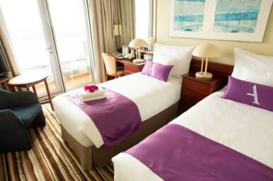 Balcony, Ambience, Ambassador Cruise Lines