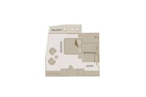Royal Panorama Suite, Floor Plan, Scenic Sappphire