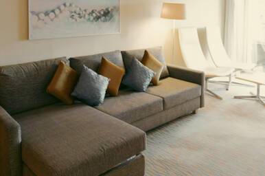 Deluxe Suite Living Area, Ambition, Ambassador Cruise Line