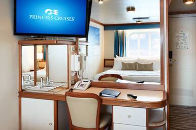 Oceanview Stateroom, Island Princess