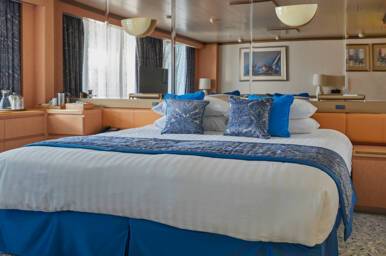 Premier Suite Wheelchair Adapted Bedroom, Bolette, Fred. Olsen Cruise Lines - Image based on a PS grade, configuration may differ