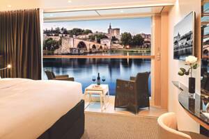 Bedroom, Deluxe Balcony Suite (PD), Scenic Opal