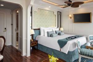 Suite Bedroom, Mekong Jewel, Uniworld