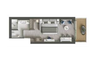 Classic Veranda floor plan, Silver Endeavour